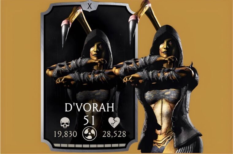 D'VORAH Silver mk mobile character