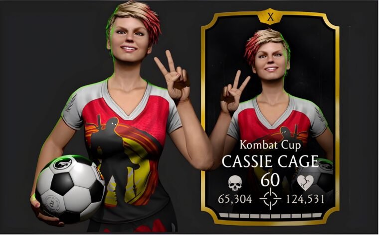 Kombat Cup Cassie Cage from MK Mobile