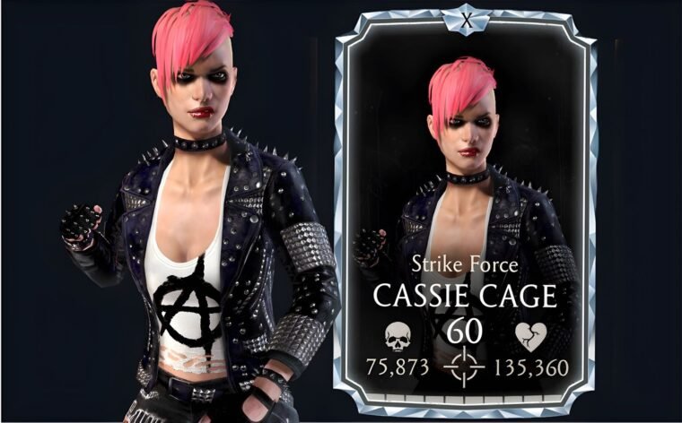 Strike Force Cassie Cage from MK Mobile