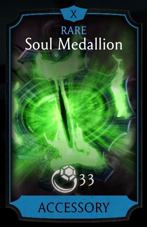 Soul Medallion Equipment Ermac Accessory