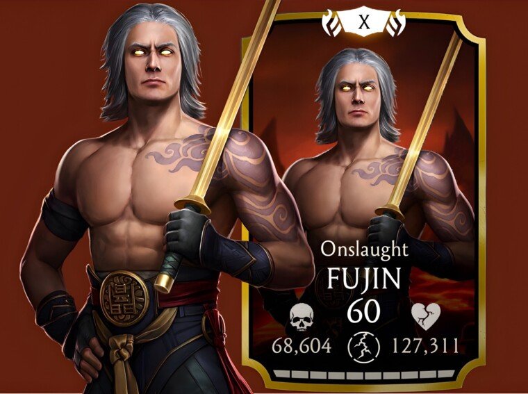 Fujin Onslaught MK mobile character